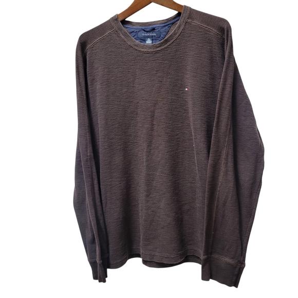 Tommy Hilfiger Men's Crewneck Long-Sleeves Thermal Shirt Size XL Excellent Cond - Picture 3 of 6